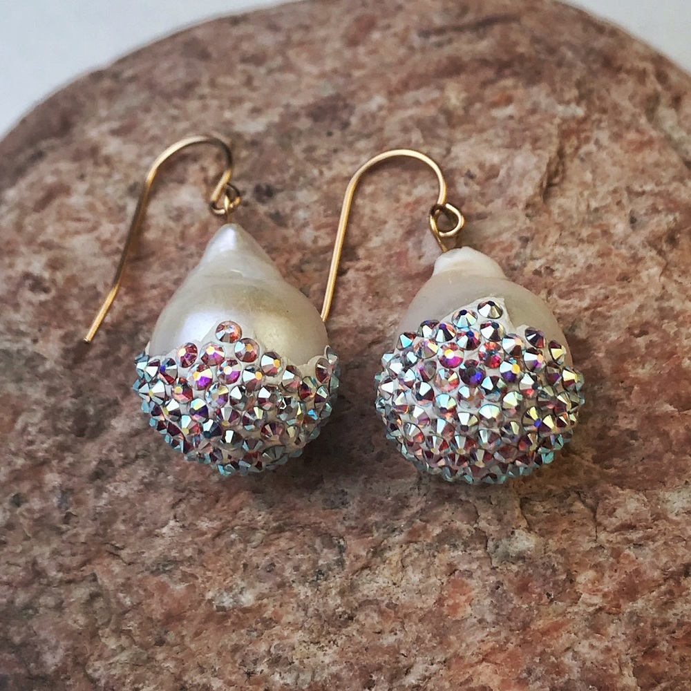 O’Pearlescent Swarovski Pave